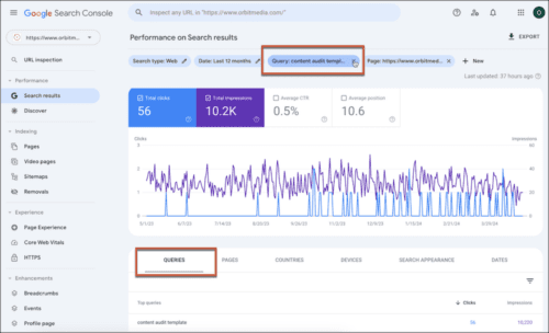 How to Check Your Keyword Rankings Before Making SEO Changes | Orbit ...